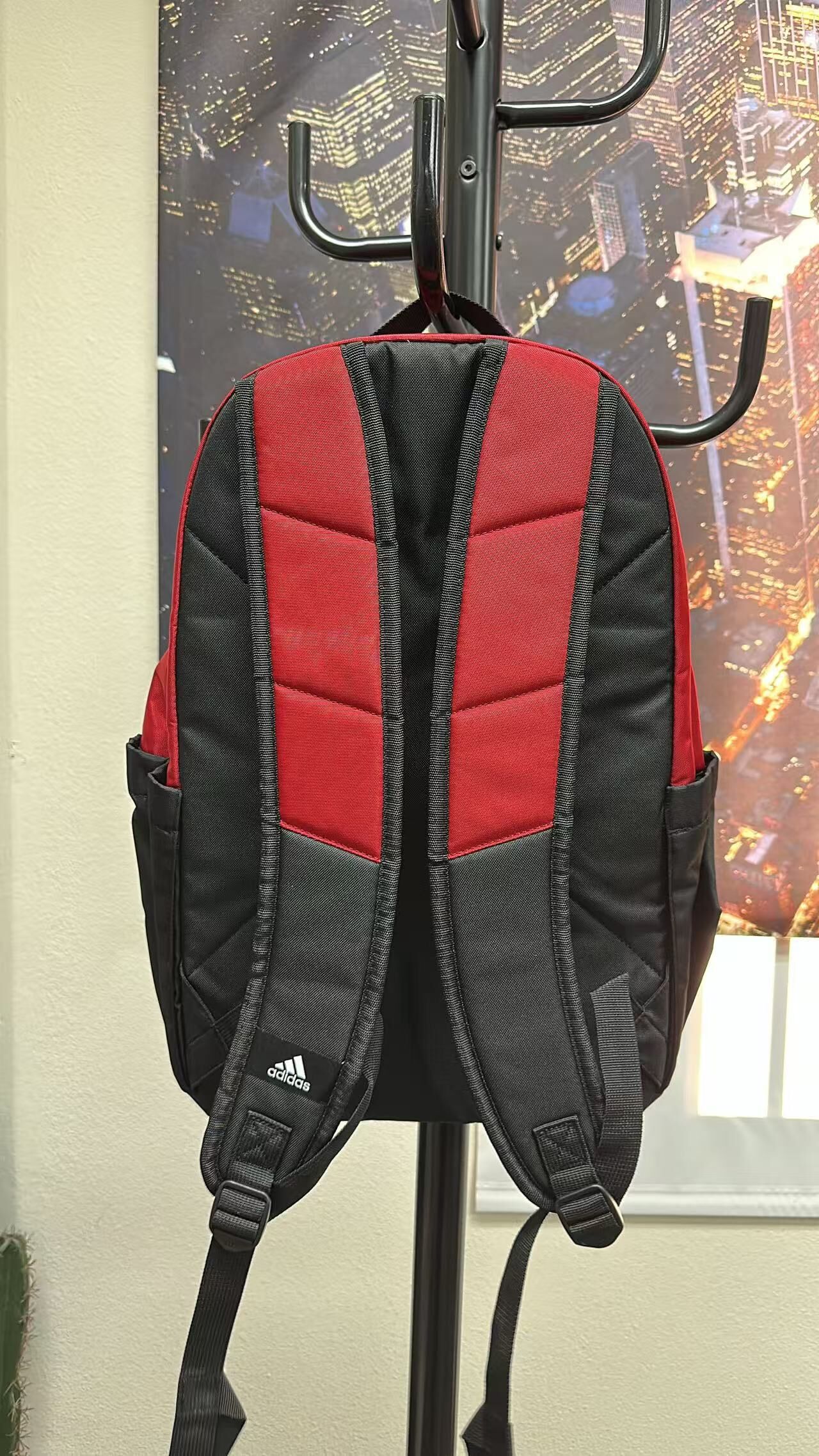 【直播】Adidas LX102319 雙肩背囊 (紅色)