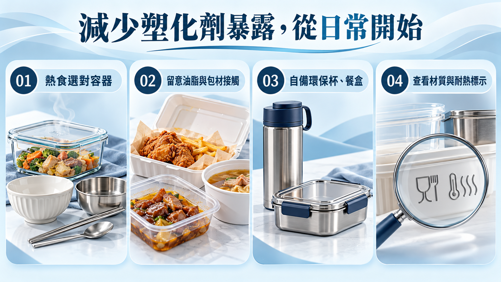 減少塑化劑暴露的4個方法