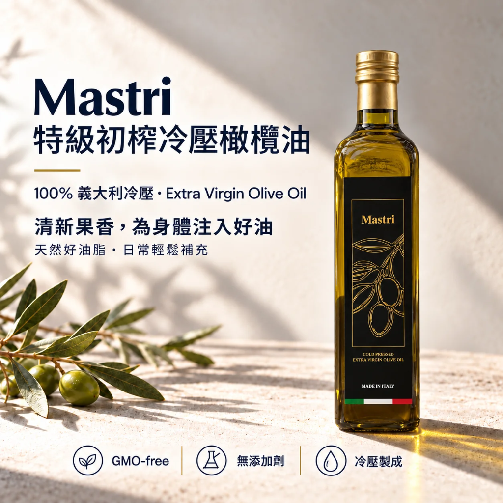 GEN-FFG1023-006 Mastri 特級初榨冷壓橄欖油750ml (F1)