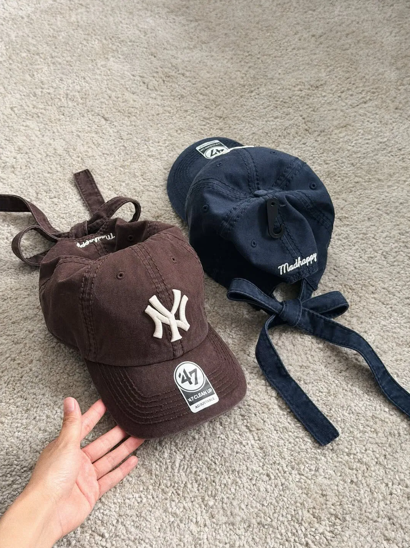 Madhappy x Yankees 聯名款！Bowtie '47 Clean Up (2 Colours)