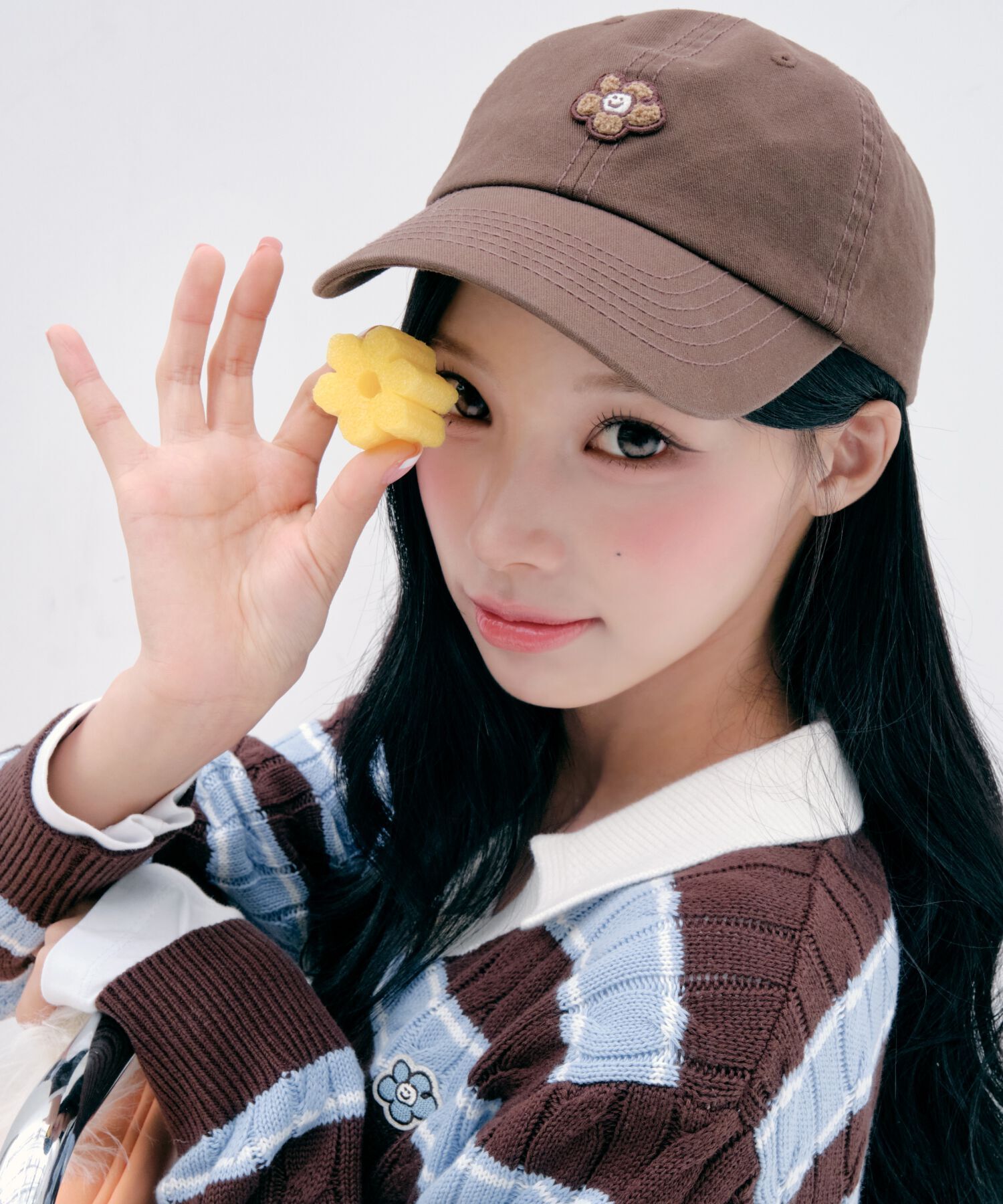 韓國代購｜Ｗacky Willy Vintage Slim-Fit Baseball Cap 蝴蝶結帽 (2 Colours)