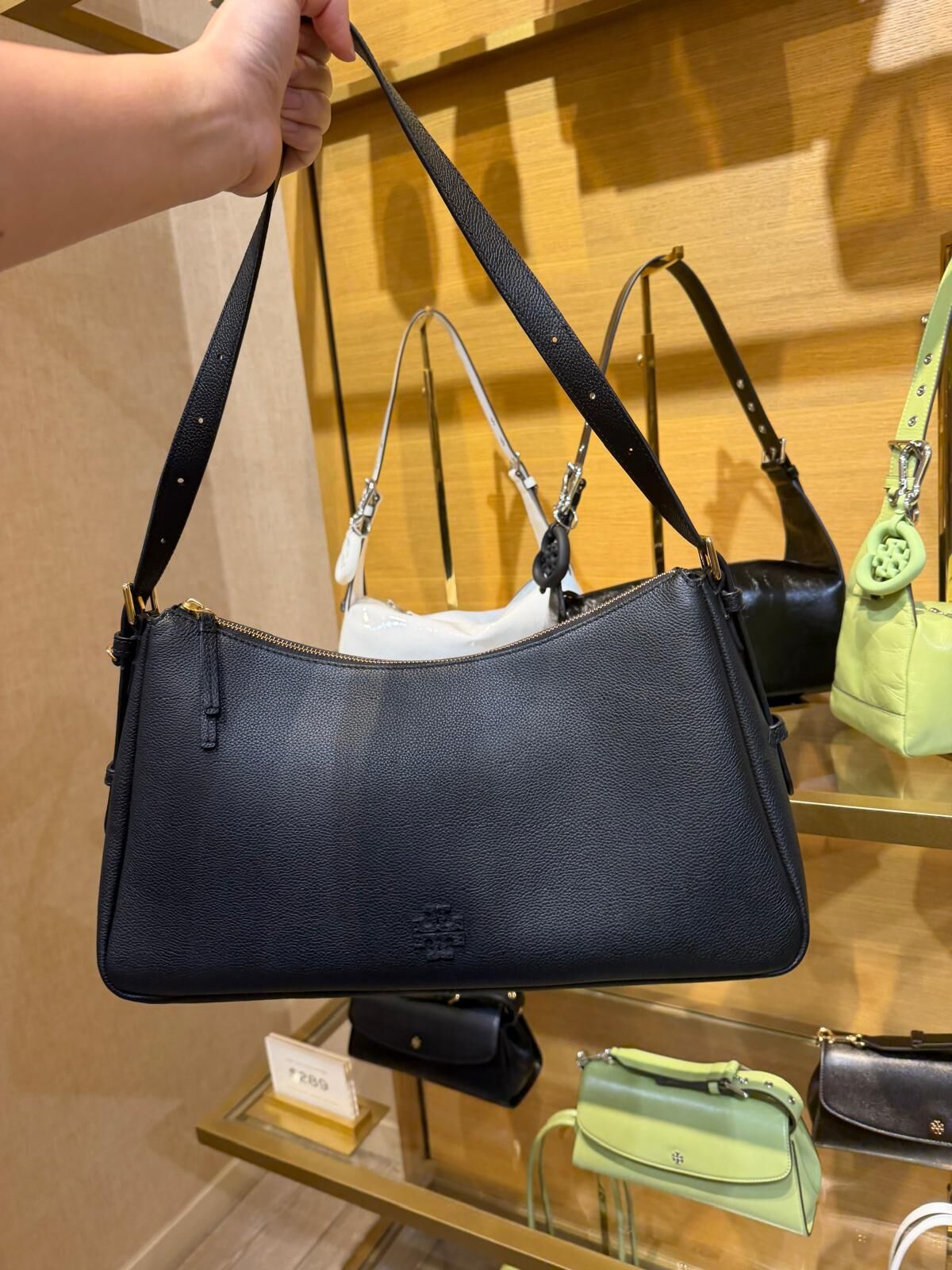 【直播】Tory Burch LX1023908 荔枝紋單肩包