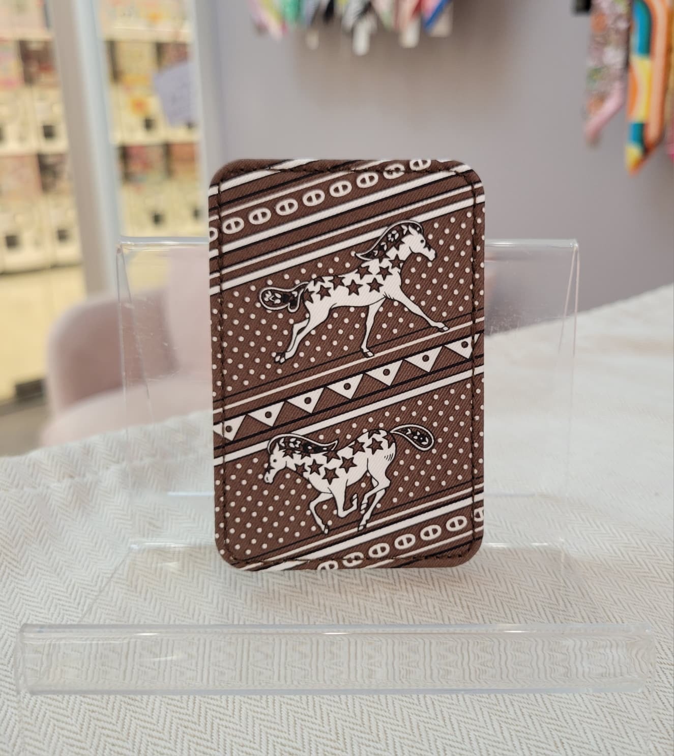 HERMES "Cheval de Coeur Bandana" MagSafe card hold 磁吸 卡套