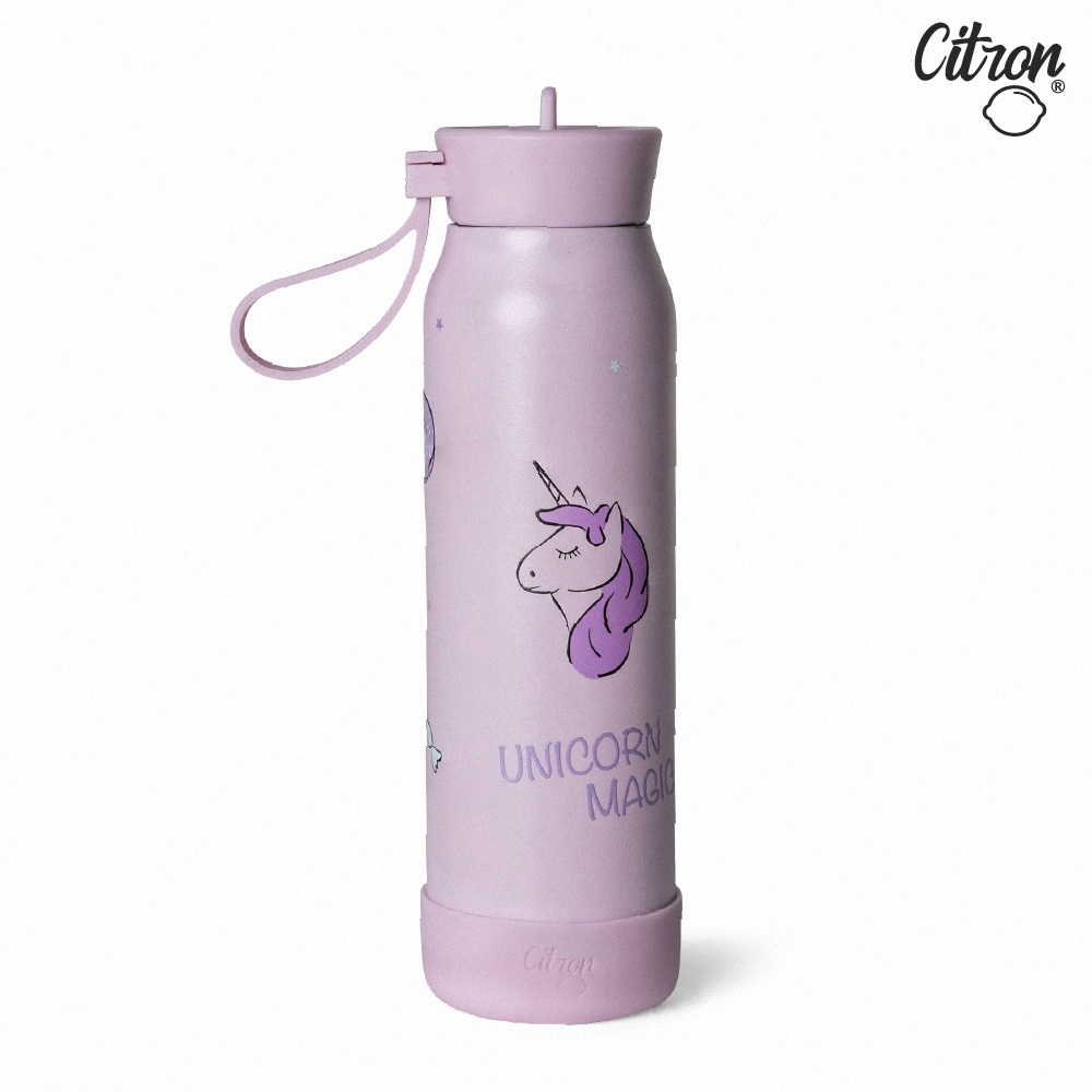 【Citron】矽膠提把三層保溫瓶_350ml 多色可選