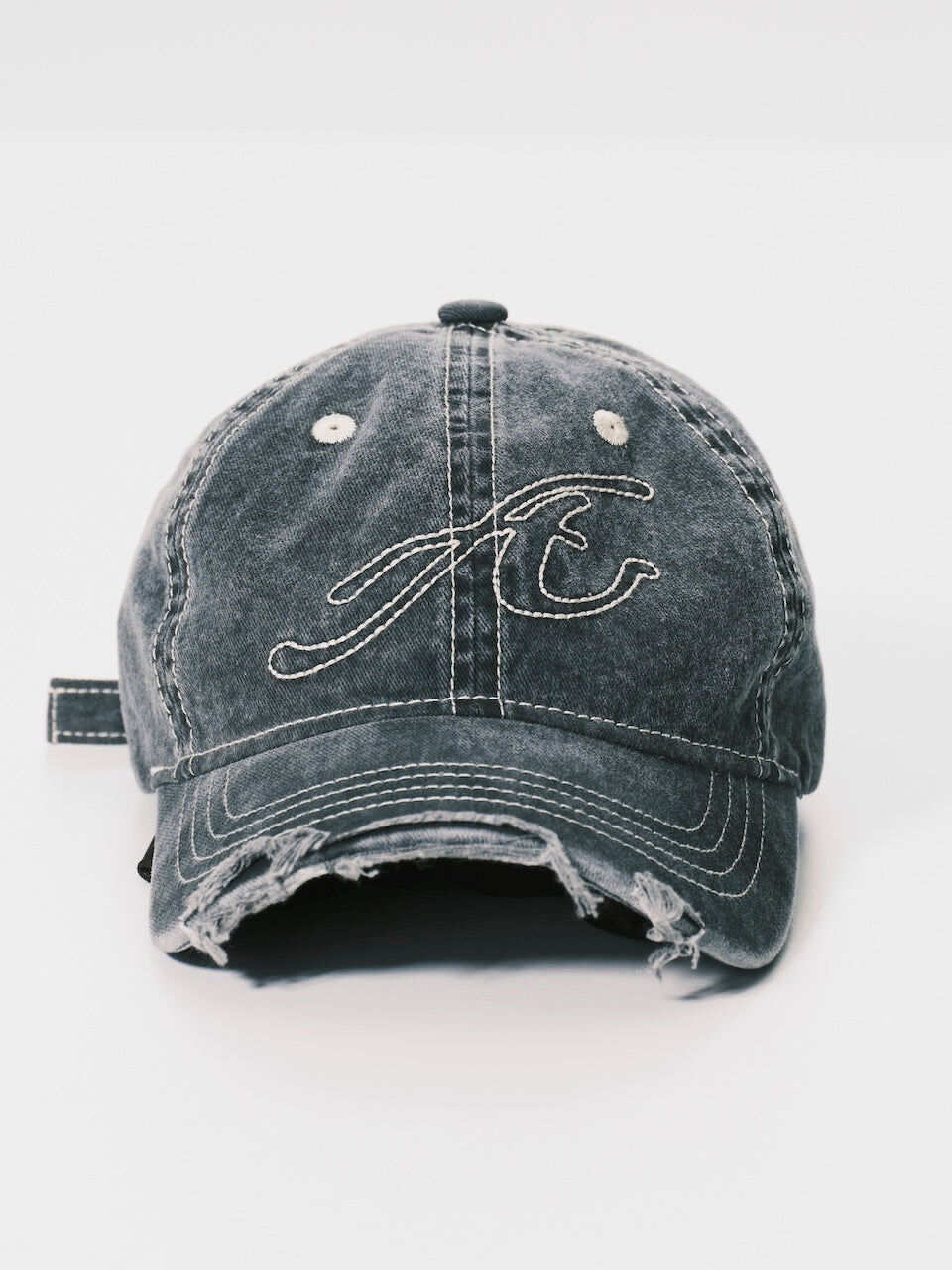 ANOWHEREMAN｜Raw Edge Cap (Grey)