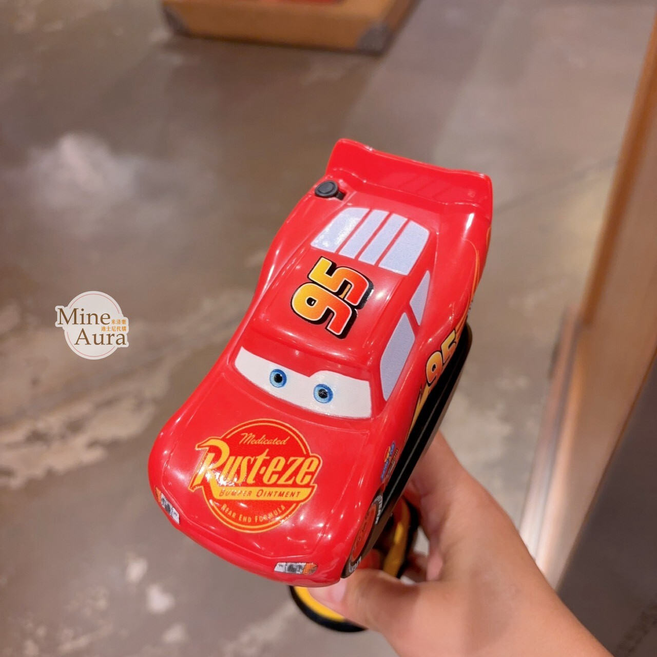 閃電麥坤 Lightning McQueen 造型 噴霧 玩具 汽車總動員 Cars -上海迪士尼樂園