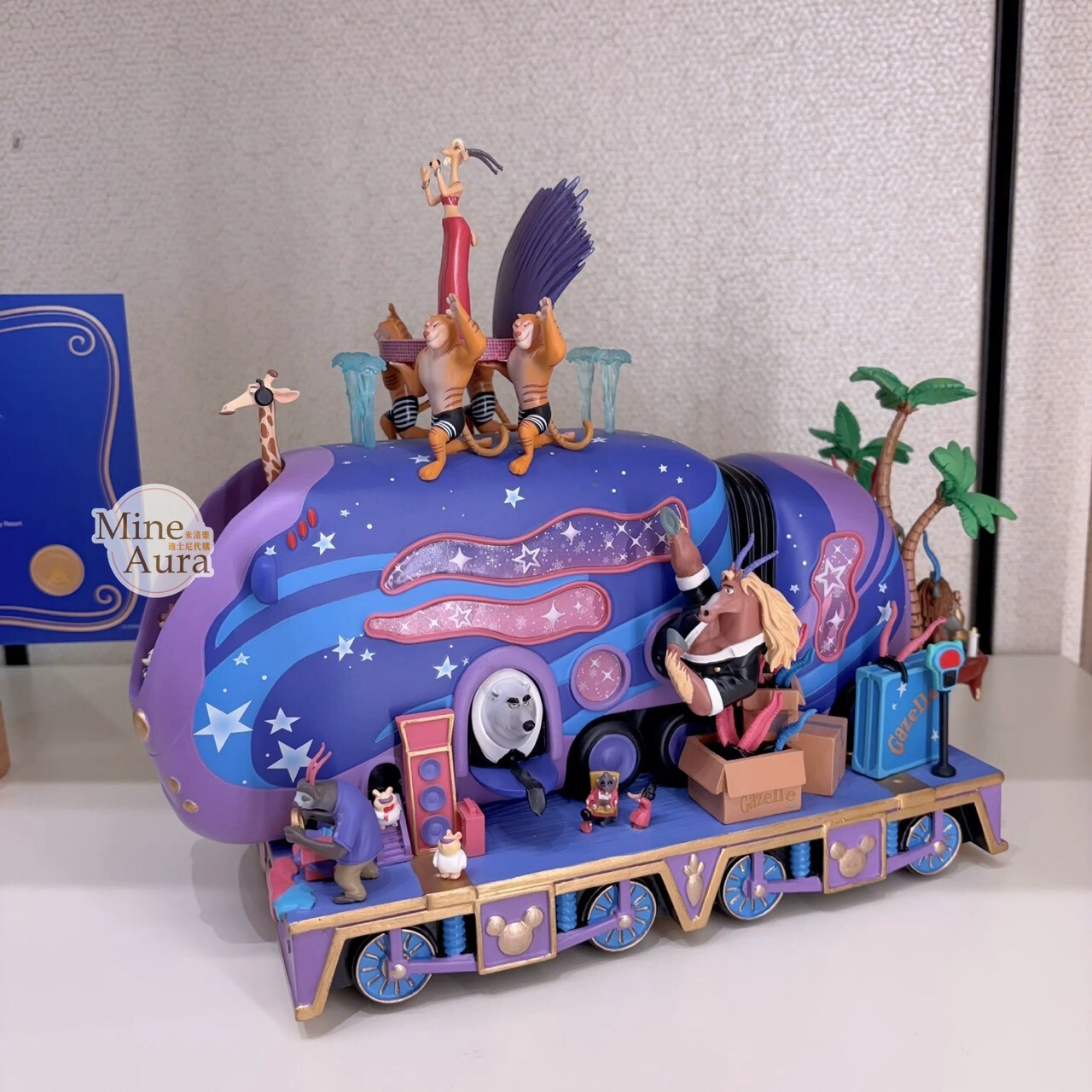 動物方城市 Zootopia 循由花車 造型 擺飾品 -上海迪士尼樂園
