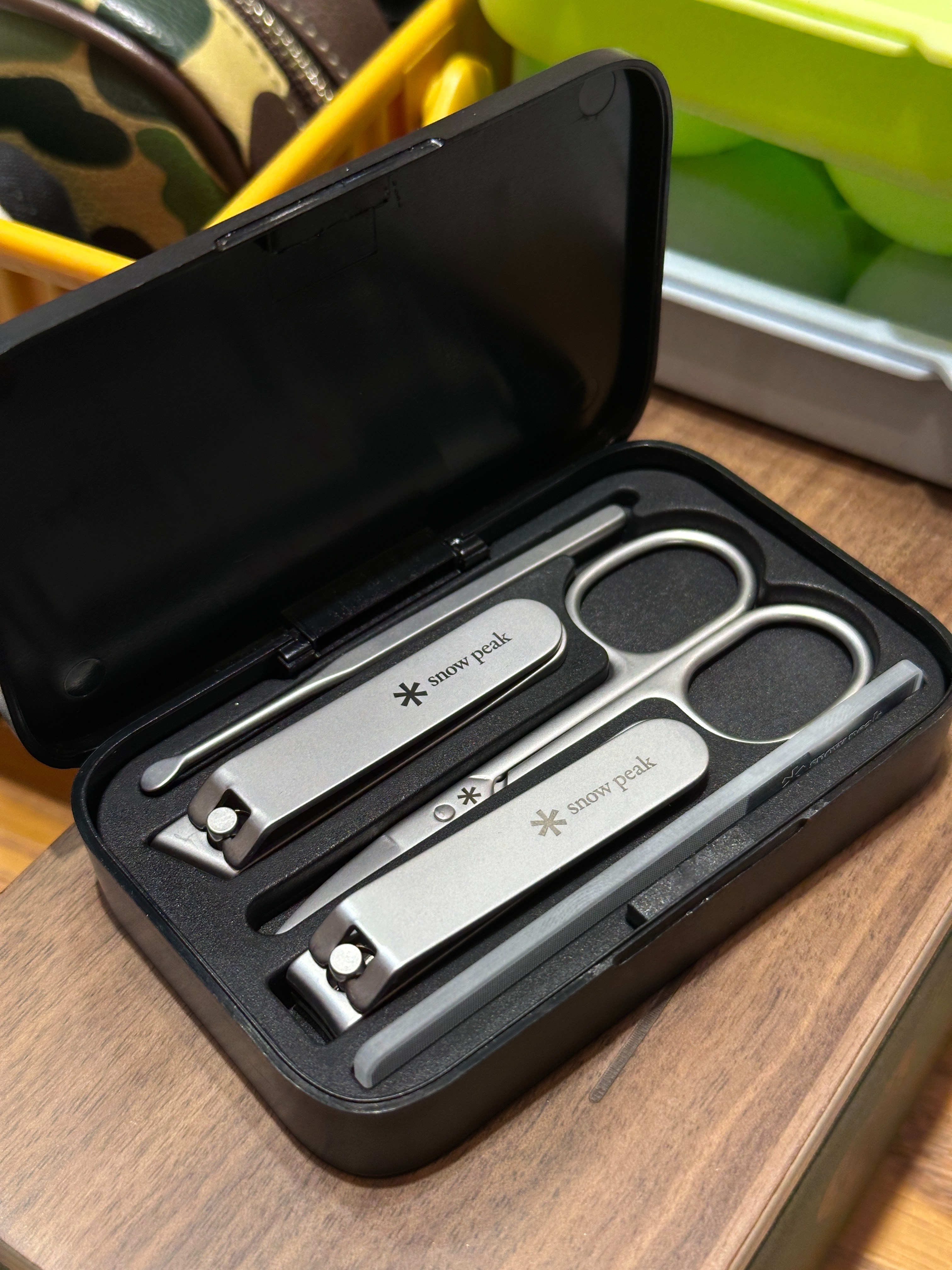 【現貨】Snow Peak Korea Manicure Set 隨身修容工具組