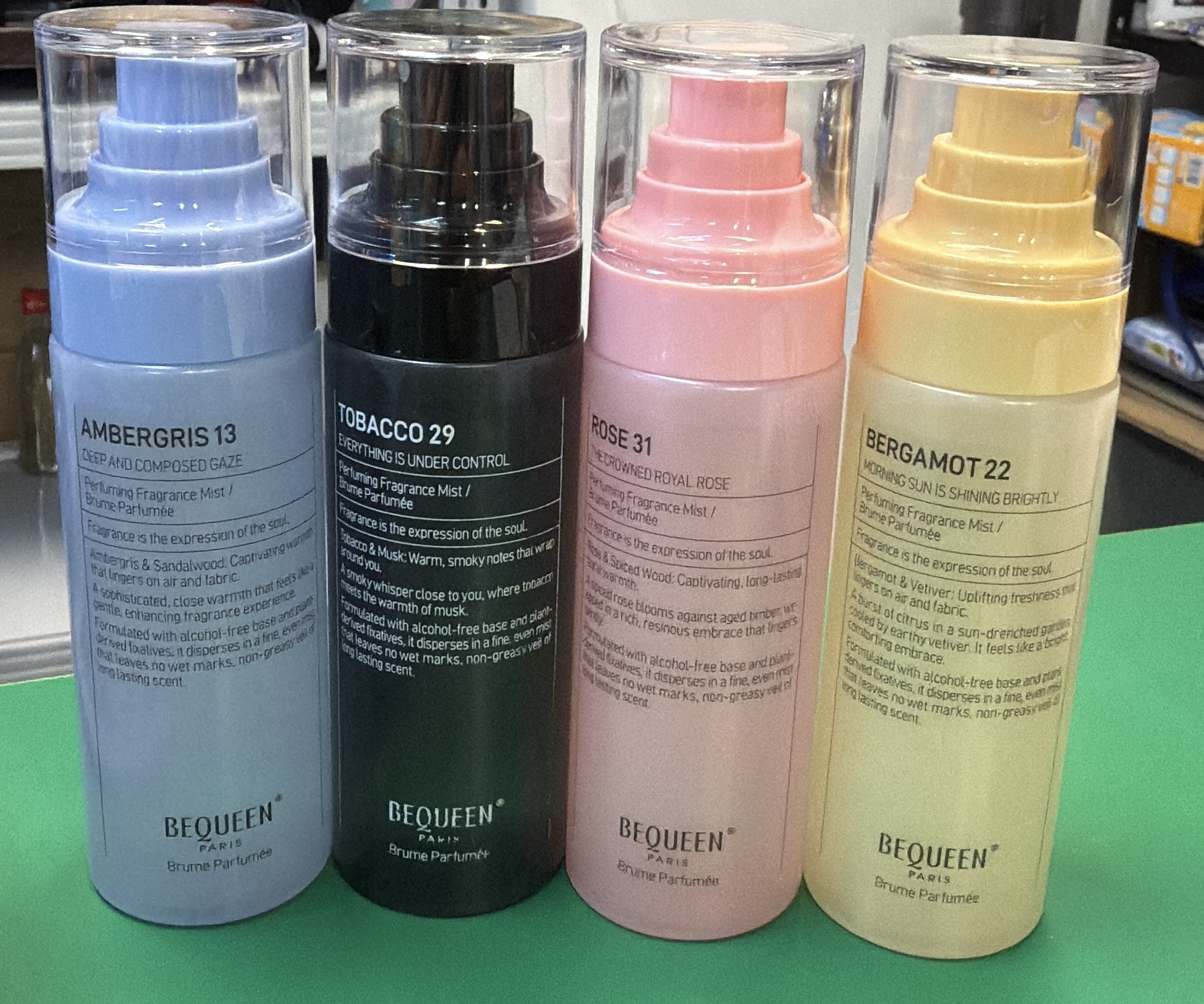 法國 BEQUEEN Perfuming Frangrance Mist 100ml（H2610 PB975）