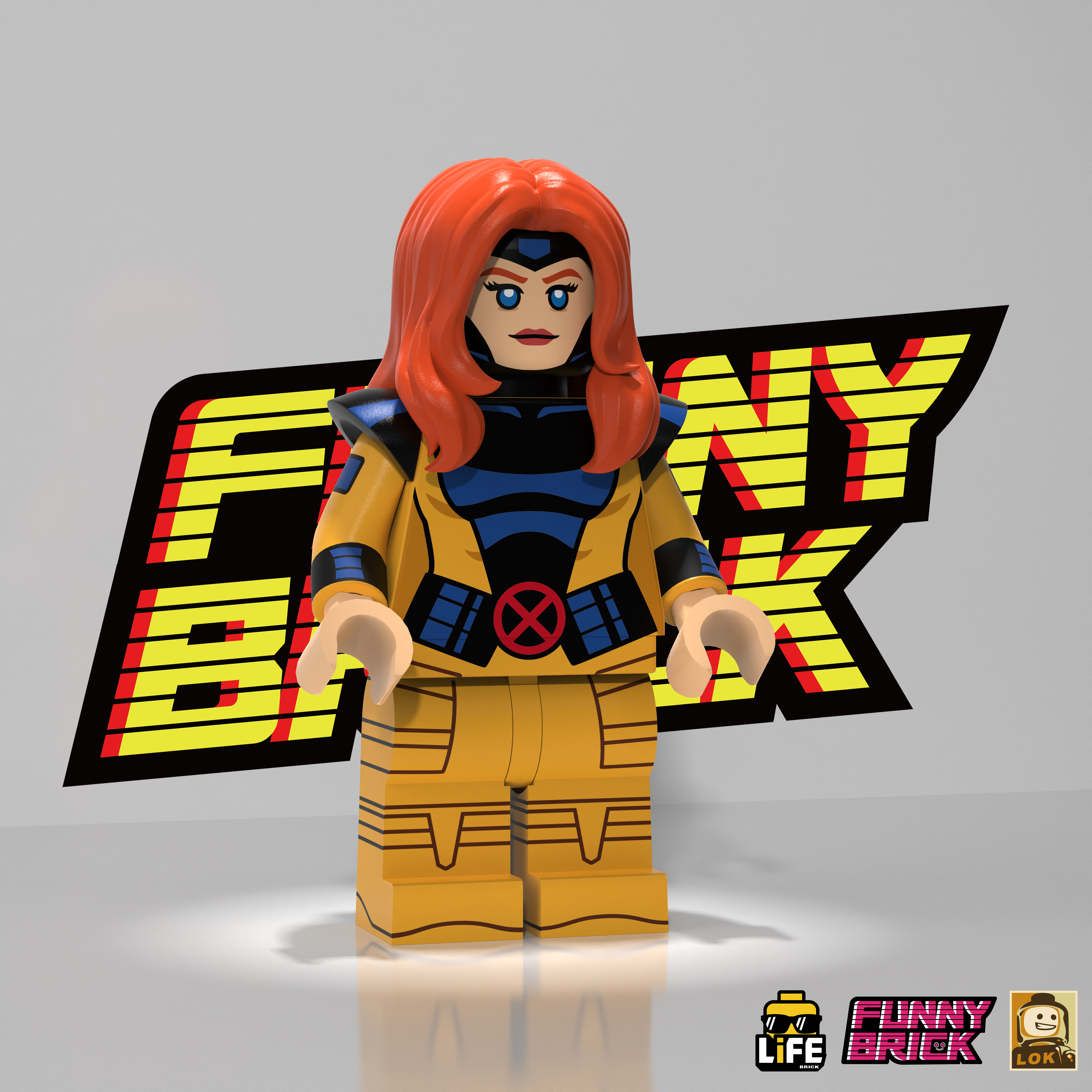 【預訂】【Funnybrick x Lifebrick x LokLokMoc】設計 002