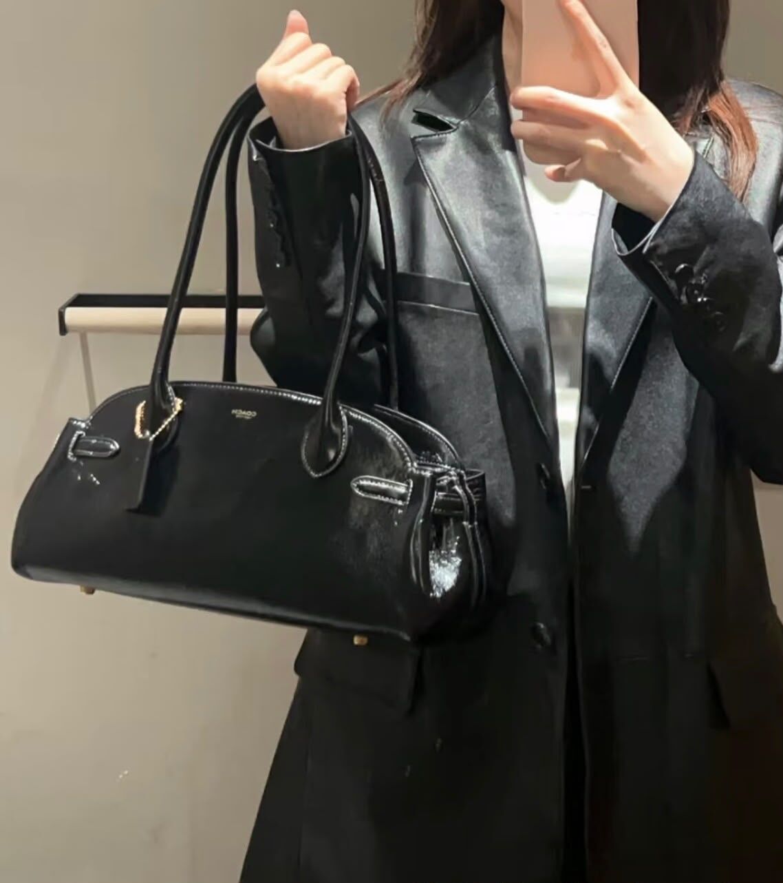 【直播】Coach LX1023917 Empire Carryall 34 單肩包(CFR41 )