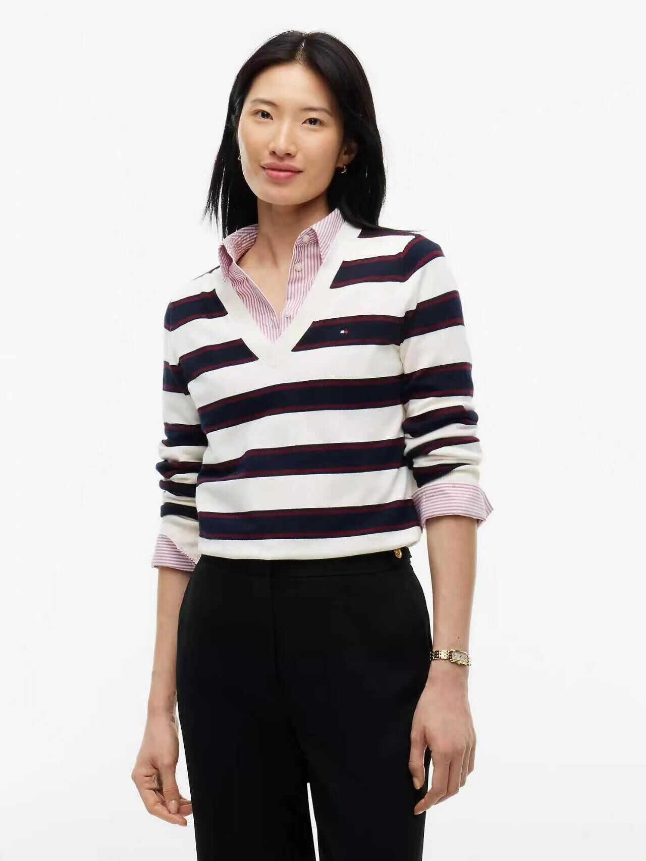 【預購】Tommy Hilfiger N102405 女裝V領毛衣