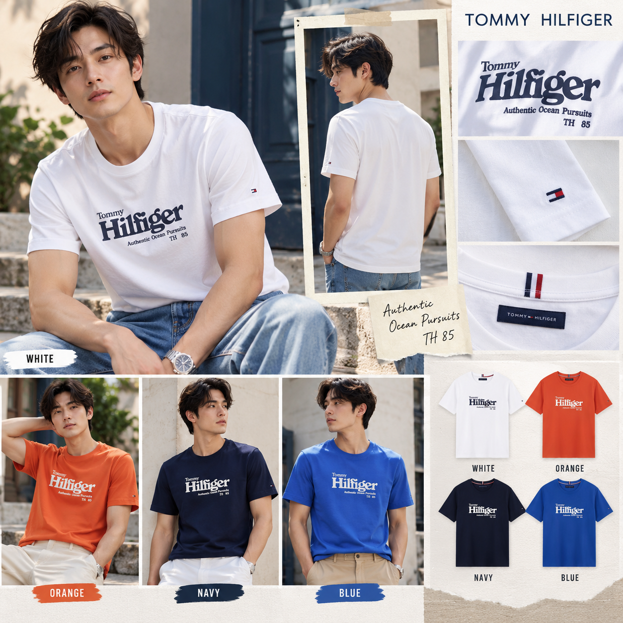 【預購】Tommy Hilfiger N102418 男裝短袖上衣