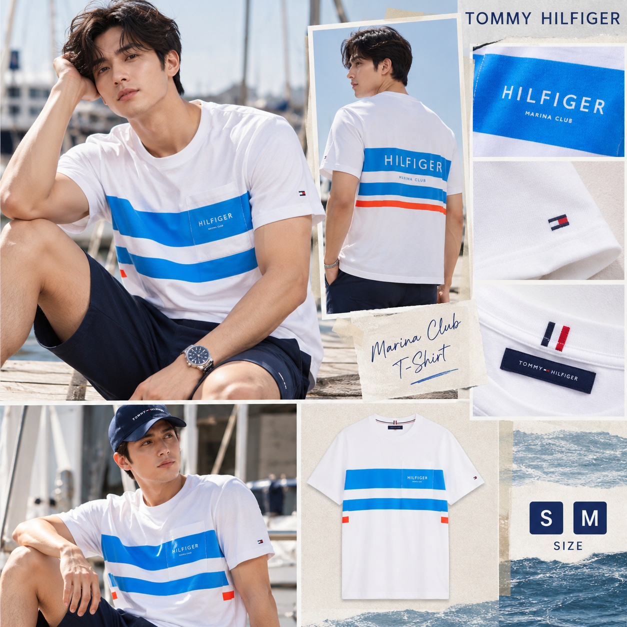 【預購】Tommy Hilfiger N102420 Marina Club 男裝短袖上衣