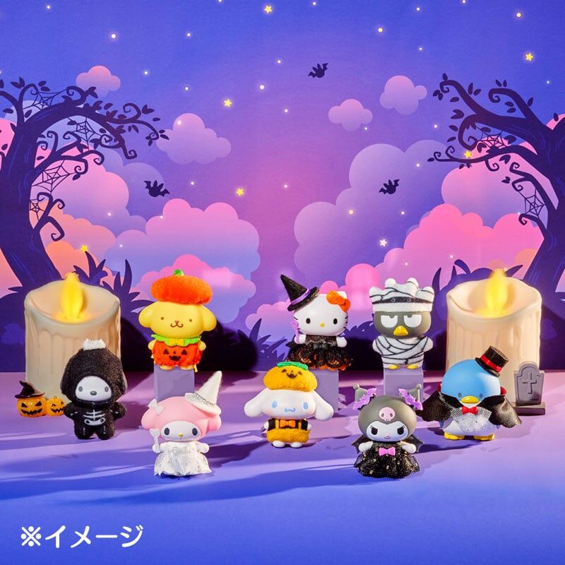 日本 Sanrio Chibitomo系列公仔匙扣盲盒 - 萬聖節造型 (可揀款)