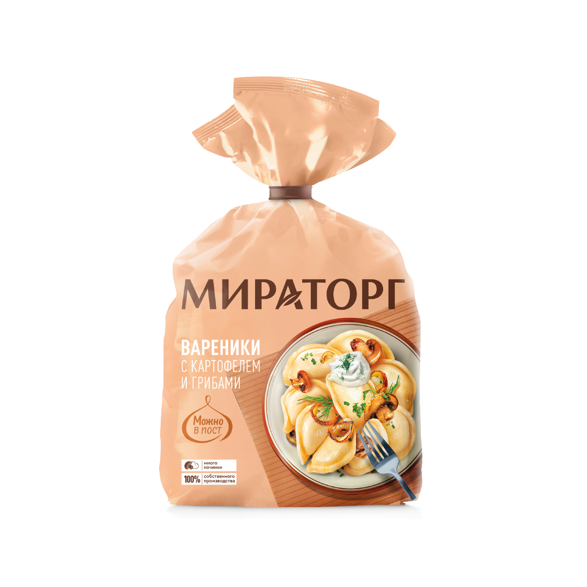 MIRATORG Potato and Mushrooms Dumplings 600g