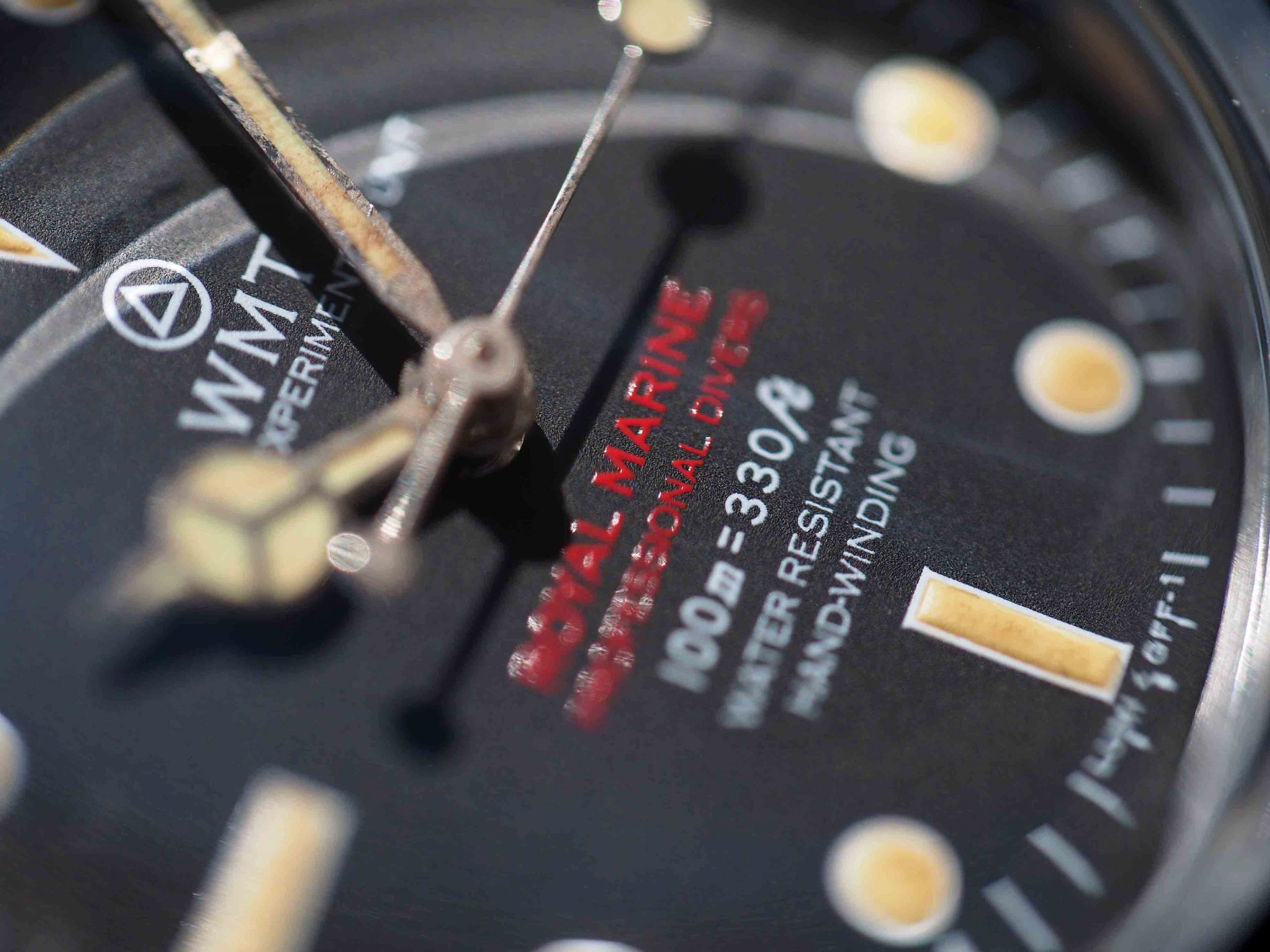 WMT Royal Marine – Black dial / Aged Edition 訂購後須等待購買期請先溝通清楚