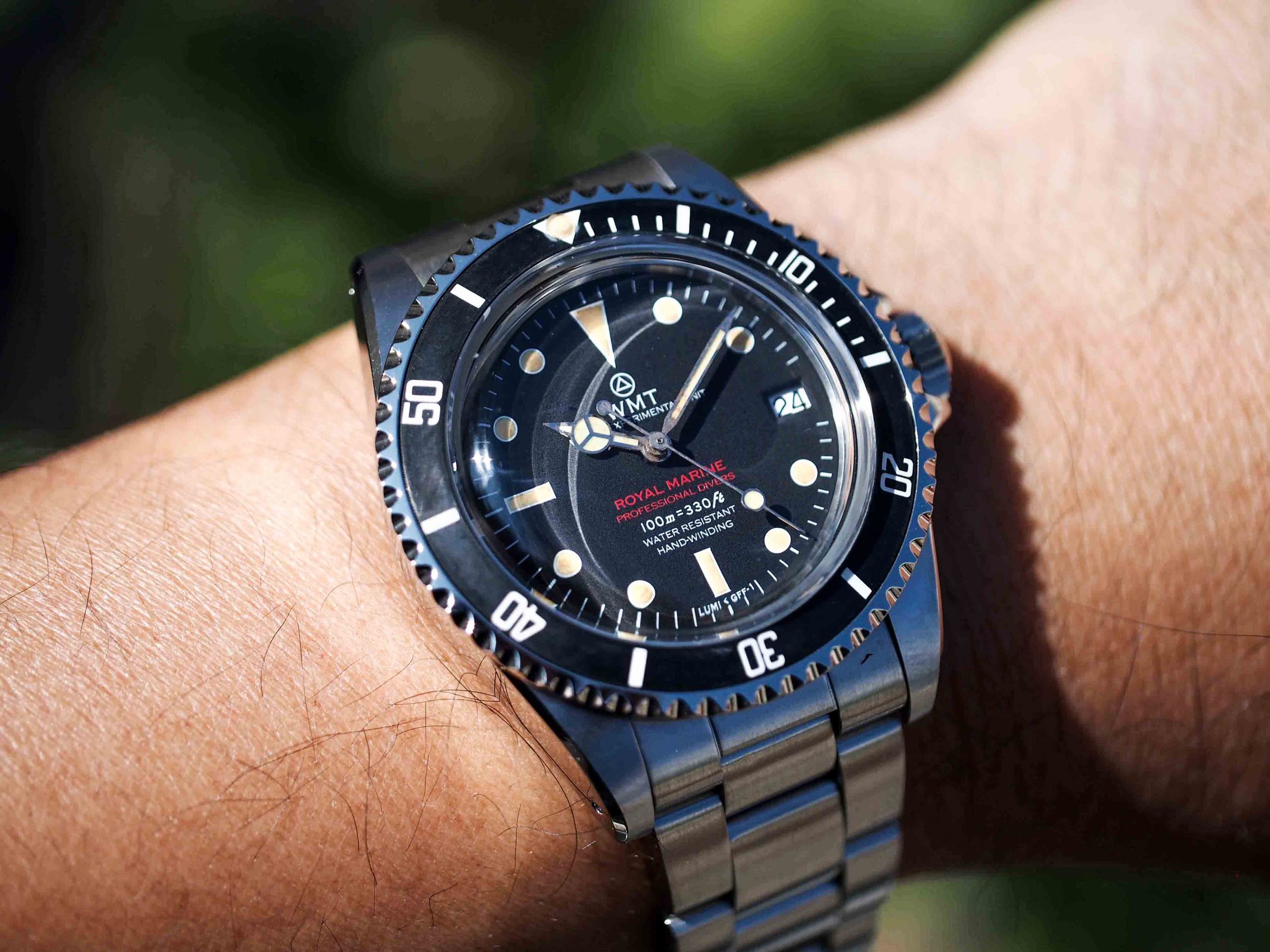 WMT Royal Marine – Black dial / Aged Edition 訂購後須等待購買期請先溝通清楚