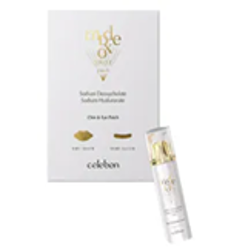 GH019 【醫美級納米輪廓拉提】Celebon Mode Tox 局部緊緻塑顏霜 40ml + 雙下巴眼底緊緻拉提貼 12片*送Celebon Tuning X 全臉緊緻安瓶霜 7ml *1 + 極致保濕面膜 (Moisture) *1片* EXP:28.09.2428.06.15