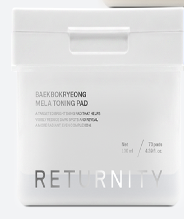 GH029 New RETURNITY 白茯苓淡斑亮膚調理棉片 70片/盒 EXP:47356