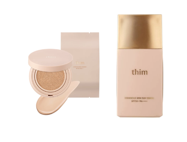 GH169 Thim - 透亮肌氣墊粉餅（組合：正品＋替換蕊）23 natural beige*15g*2 EXP:28.02.10