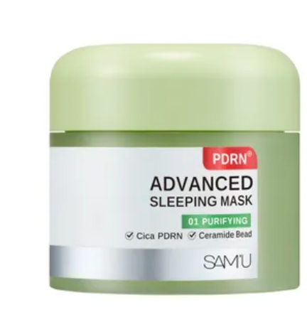 GH160 SAM'U PDRN 高效修護睡眠面膜 70ml (粉綠 01 - 皮膚淨化, 增強透亮感)(有pomo 3件 $299) EXP:2028/9/18