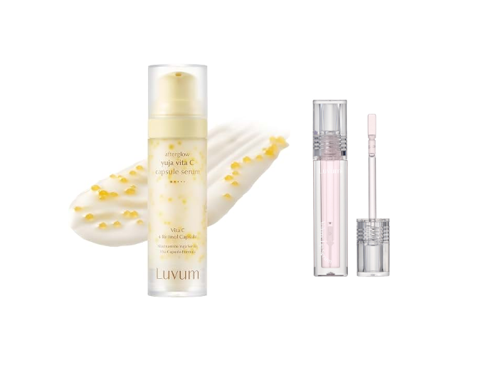 GH151 Set) LUVUM Volume lip serum (4ml)+Luvum After glow yuja vita c capsule serum(30ml) (贈 竹萃透明質酸水潤面霜旅行裝1.5ml*2+ 竹萃透明質酸水潤精華液旅行裝1.5ml*2) EXP:2028-2029