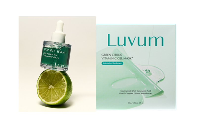 GH148 Set) Luvum Green Vitamin C Serum 30ml+Vitamin C Gel Mask Plus (贈Serum旅行裝1.5ml*3) EXP:2028-2029