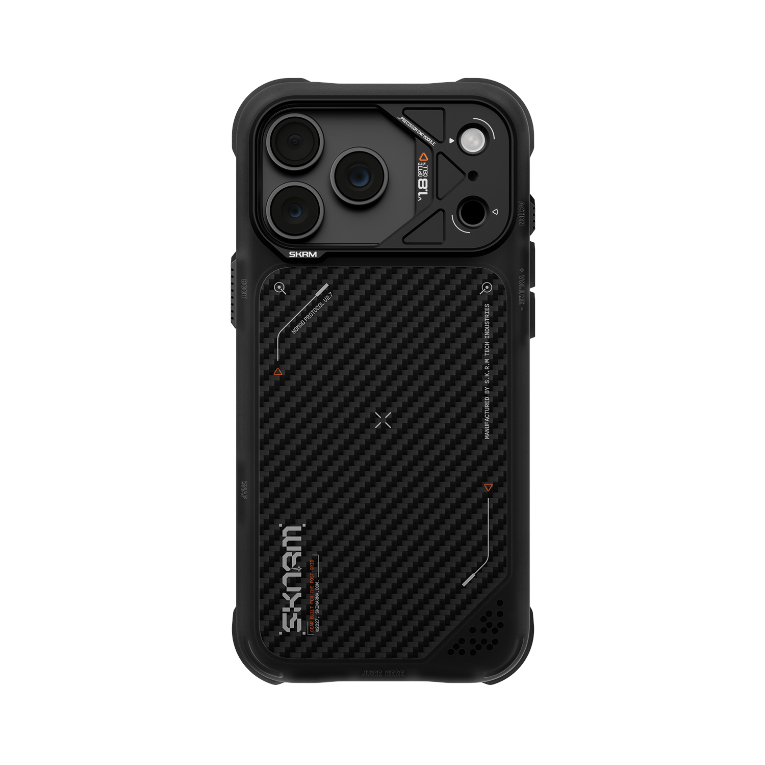 SKINARMA iPhone 18 Pro Max 6.9"(2026)  KYPER 芳綸纖維背板手機殼