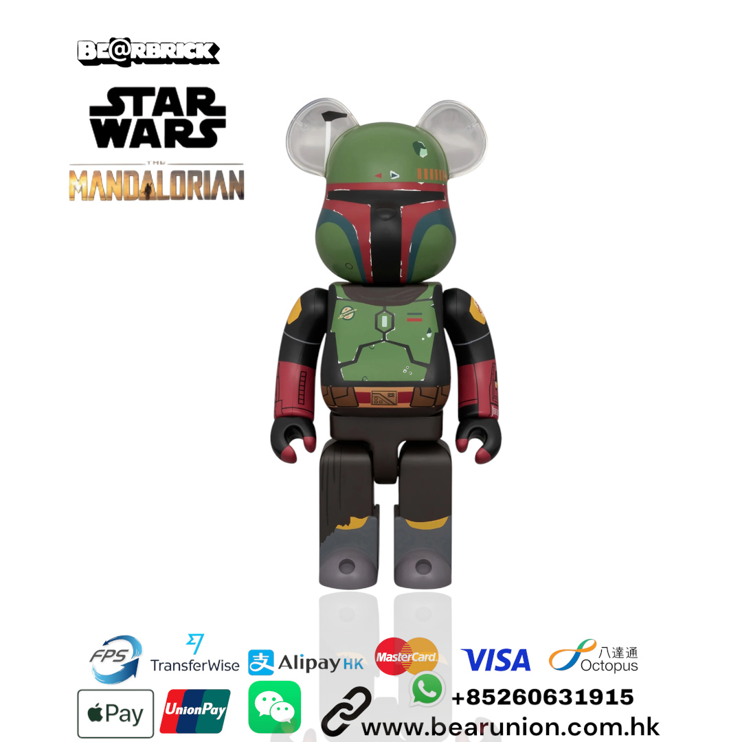 🎏預訂🎏Bearbrick 400% BOBA FETT TM Recovered Armor