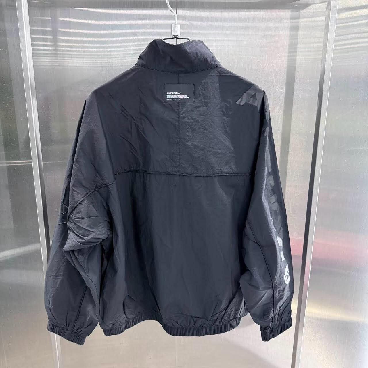 Aape 半高領 薄款 夾克外套 黑色 AAPLJM7794XXR