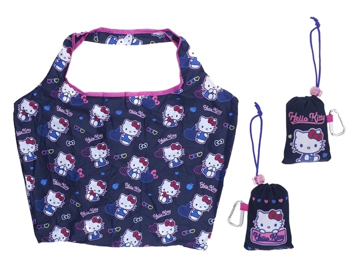 Sanrio 便攜可摺式購物袋連爬山扣