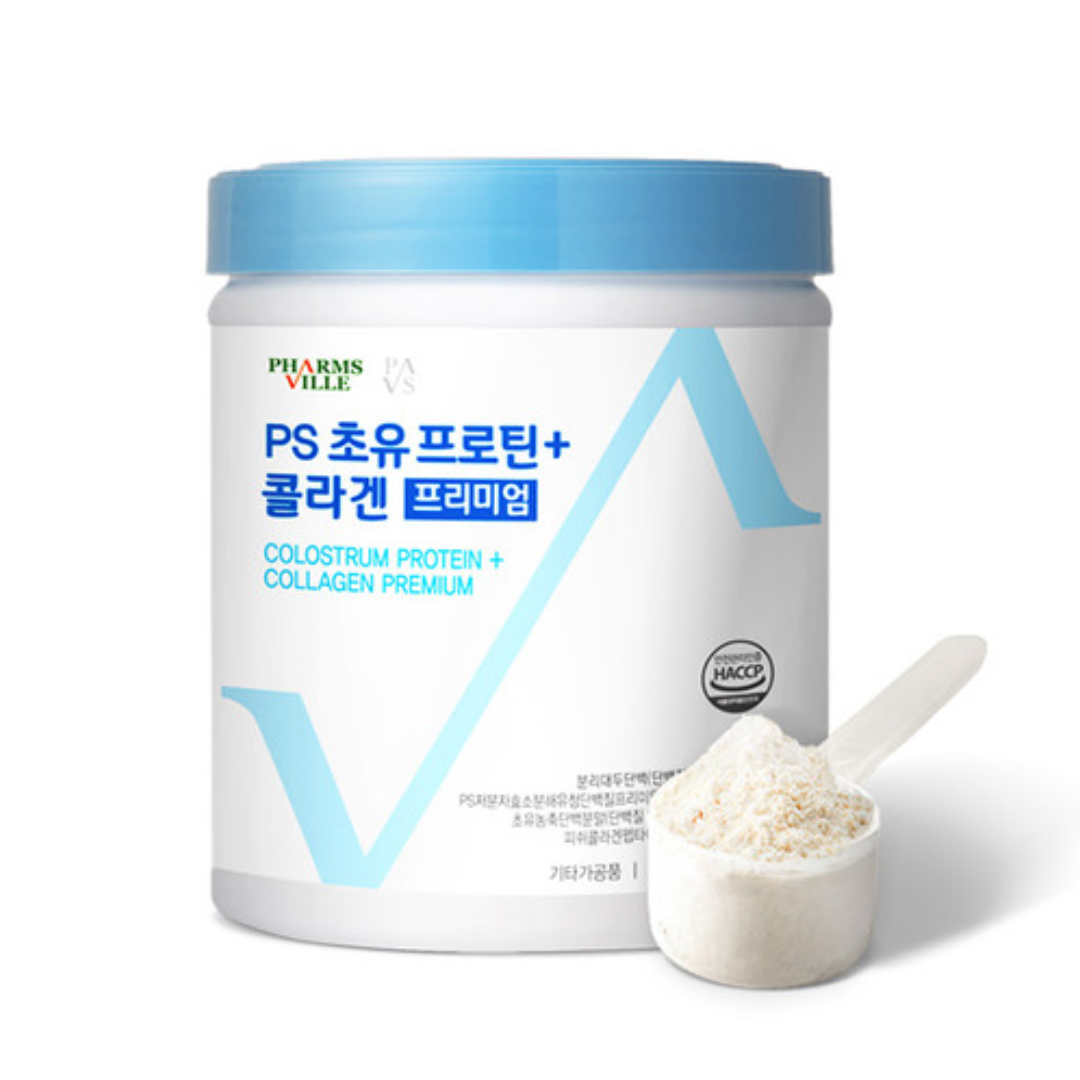 GH064 PV 初乳蛋白粉 + 膠原蛋白 390g 每天30g *4 (一套4盒)共52日套裝 EXP:2027/8/15 送水樽