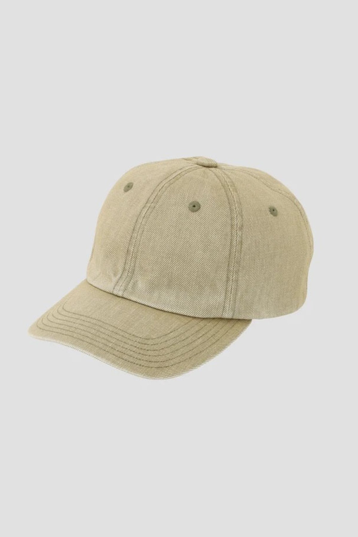 YLÈVE KIJIMA TAKAYUKI SUN-FADED COTTON TWILL CAP (2COL)