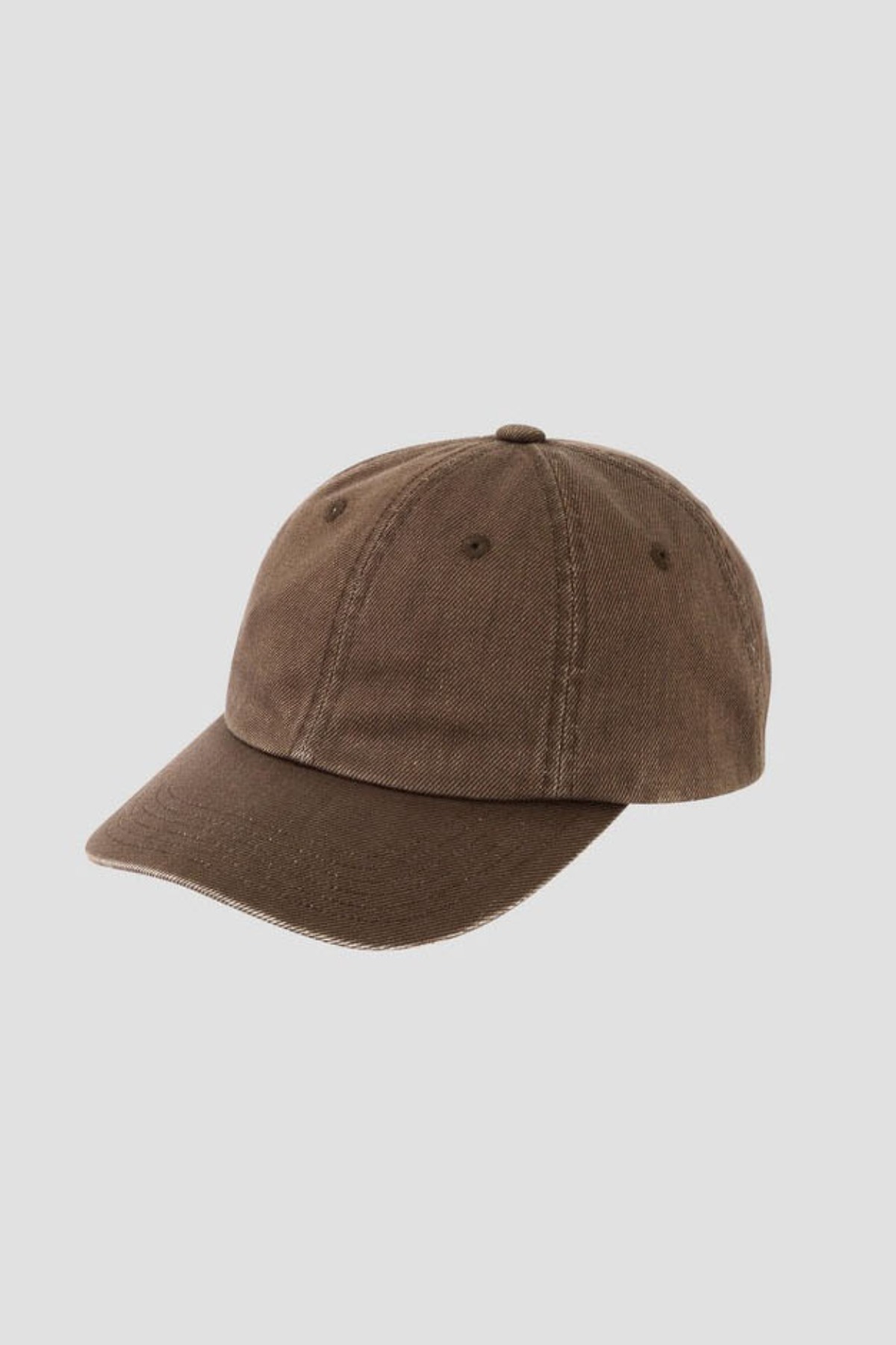 YLÈVE KIJIMA TAKAYUKI SUN-FADED COTTON TWILL CAP (2COL)