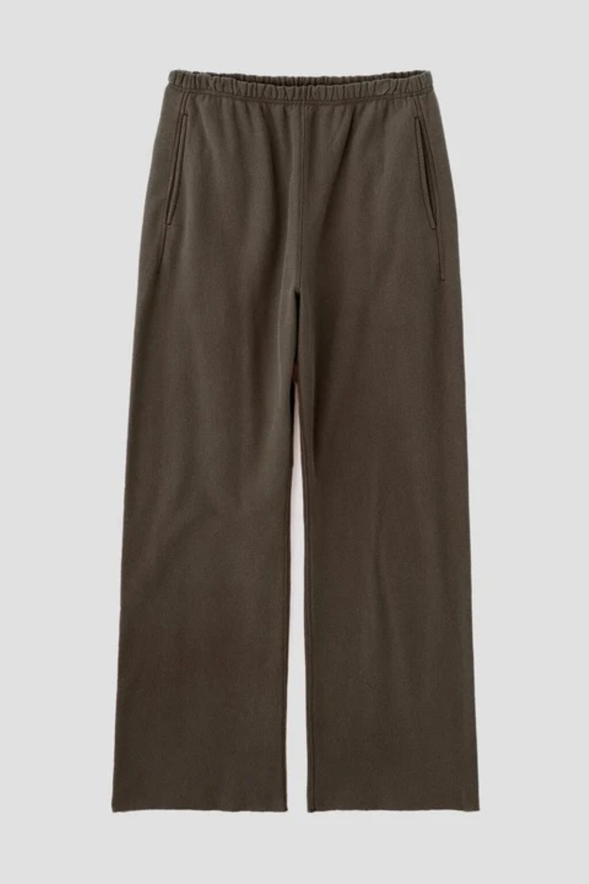 YLÈVE SUN FADED COTTON SWEAT CUT-OFF PANTS (2COL)
