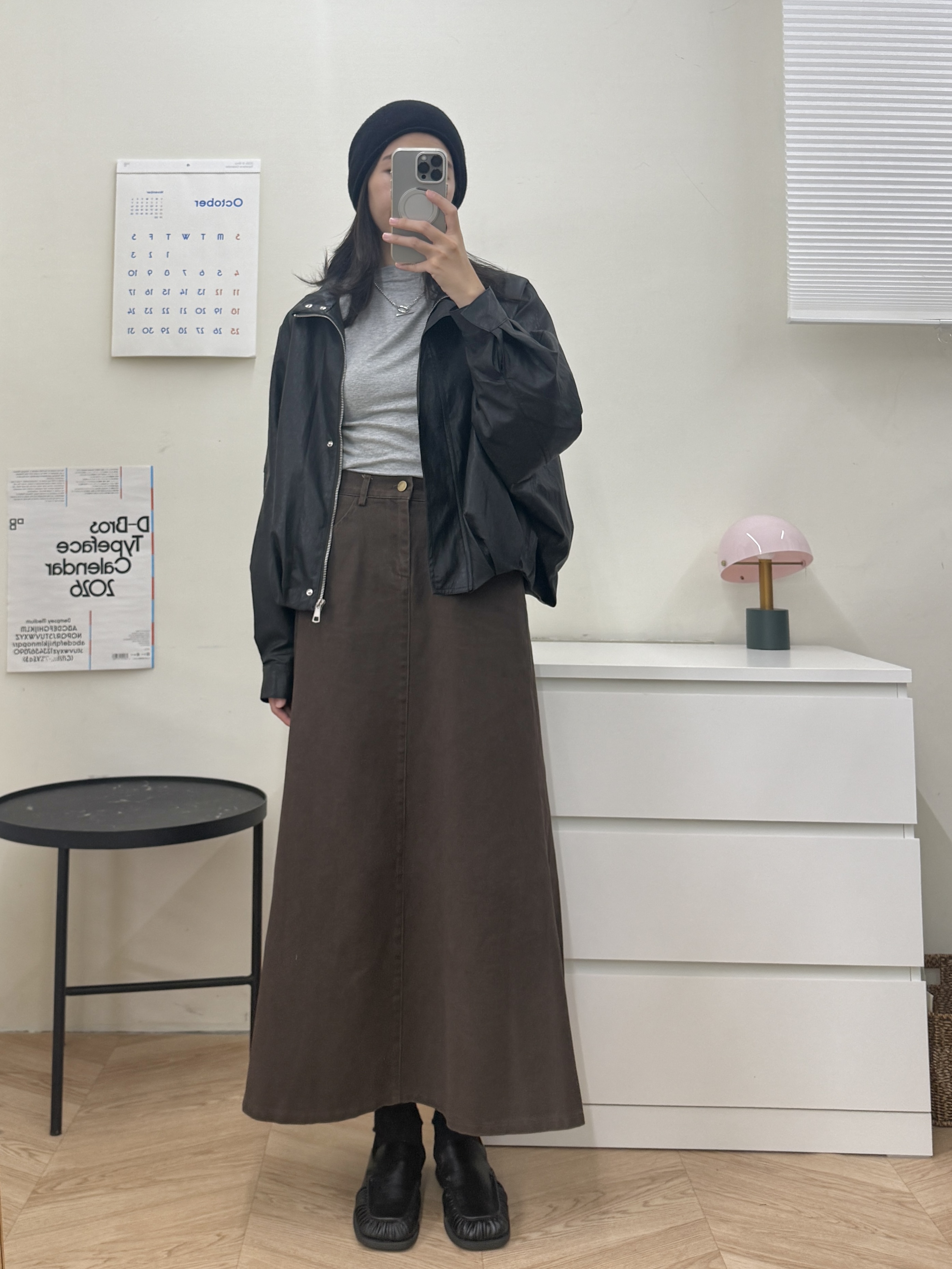不貼臀水洗牛仔傘裙*2色