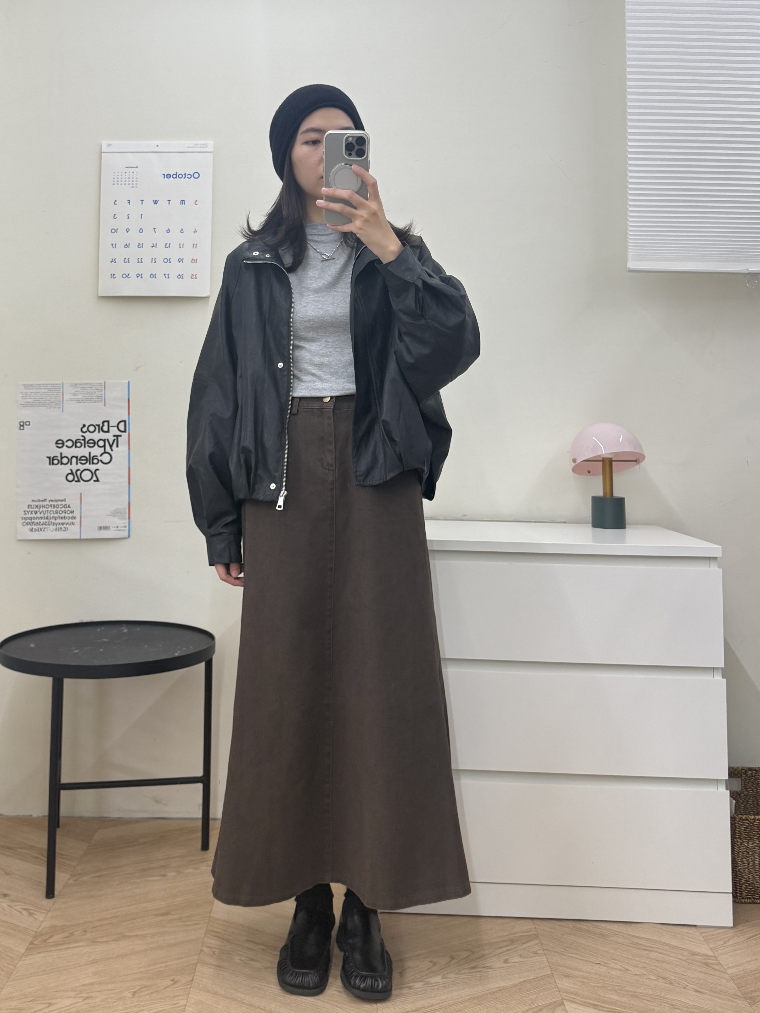 不貼臀水洗牛仔傘裙*2色