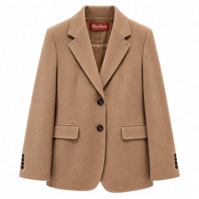 1FA1025-008 [MAX MARA] MSTVOLPINO 外套 啡色 #262604604260001 (EU)