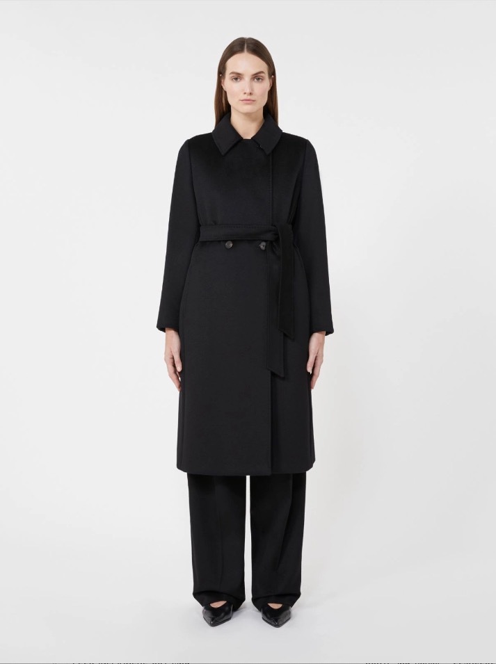 1FA1025-015 [MAX MARA] BCOLLAG 外套 黑色 #262601606160013 (EU)