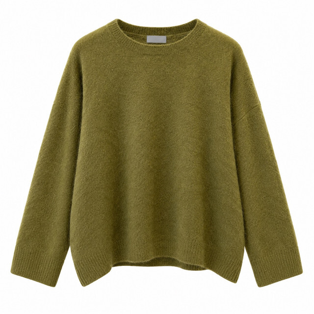 1FA1025-023 [MARELLA] MLLVEZZOSO 毛衣 卡其 #262336624520004 (EU)