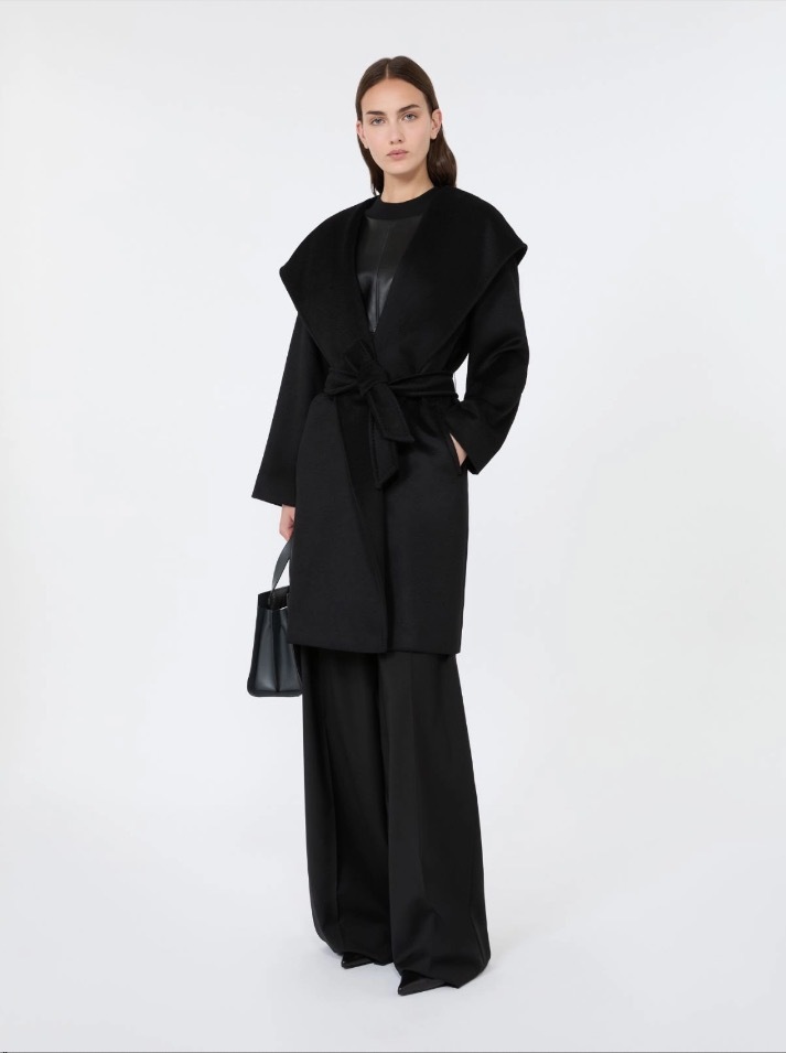 1FA1025-028 [MAX MARA] MSTNEWMANG 外套 黑色 #262601609160013 (EU)