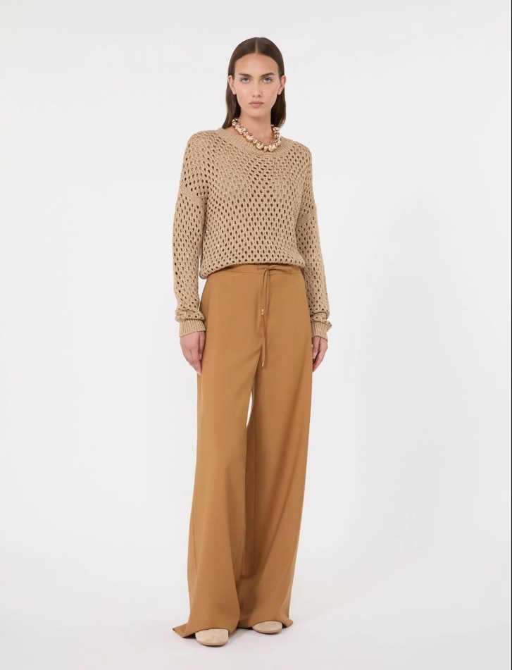 1FA1025-029 [MAX MARA] MSTCRISMA 褲子 駝色 #262613603160013 (EU)