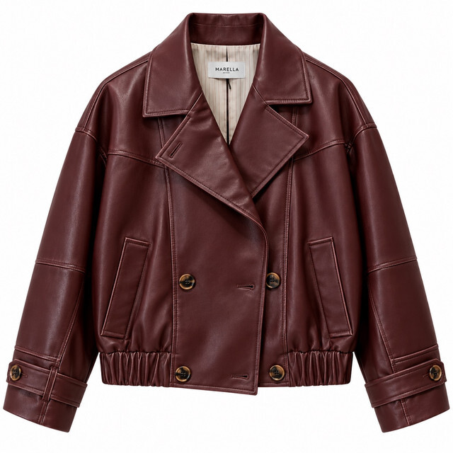 1FA1025-032 [MARELLA] Giacca 夾克 酒紅色 #262344607420003 (EU)