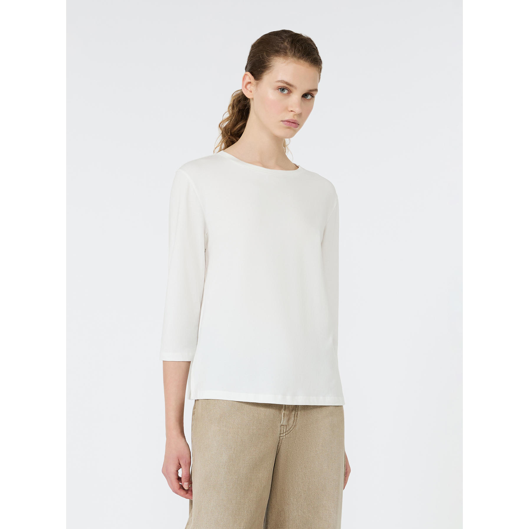 1FA1025-035 [MAX MARA WEEKEND] WKDMULTIA 上衣 白色 #262594602160001 (EU)