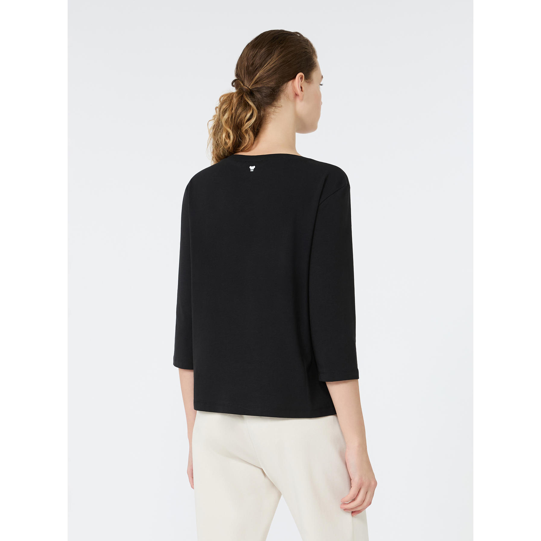 1FA1025-038 [MAX MARA WEEKEND] WKDMULTIA 上衣 黑色 #262594602160007 (EU)