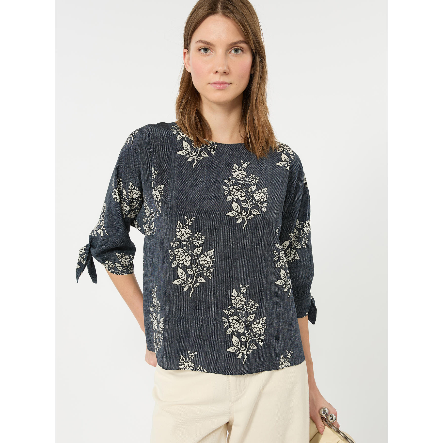 1FA1025-046 [MAX MARA WEEKEND] WKDADONE 上衣 藍色 #2625116061600003 (EU)
