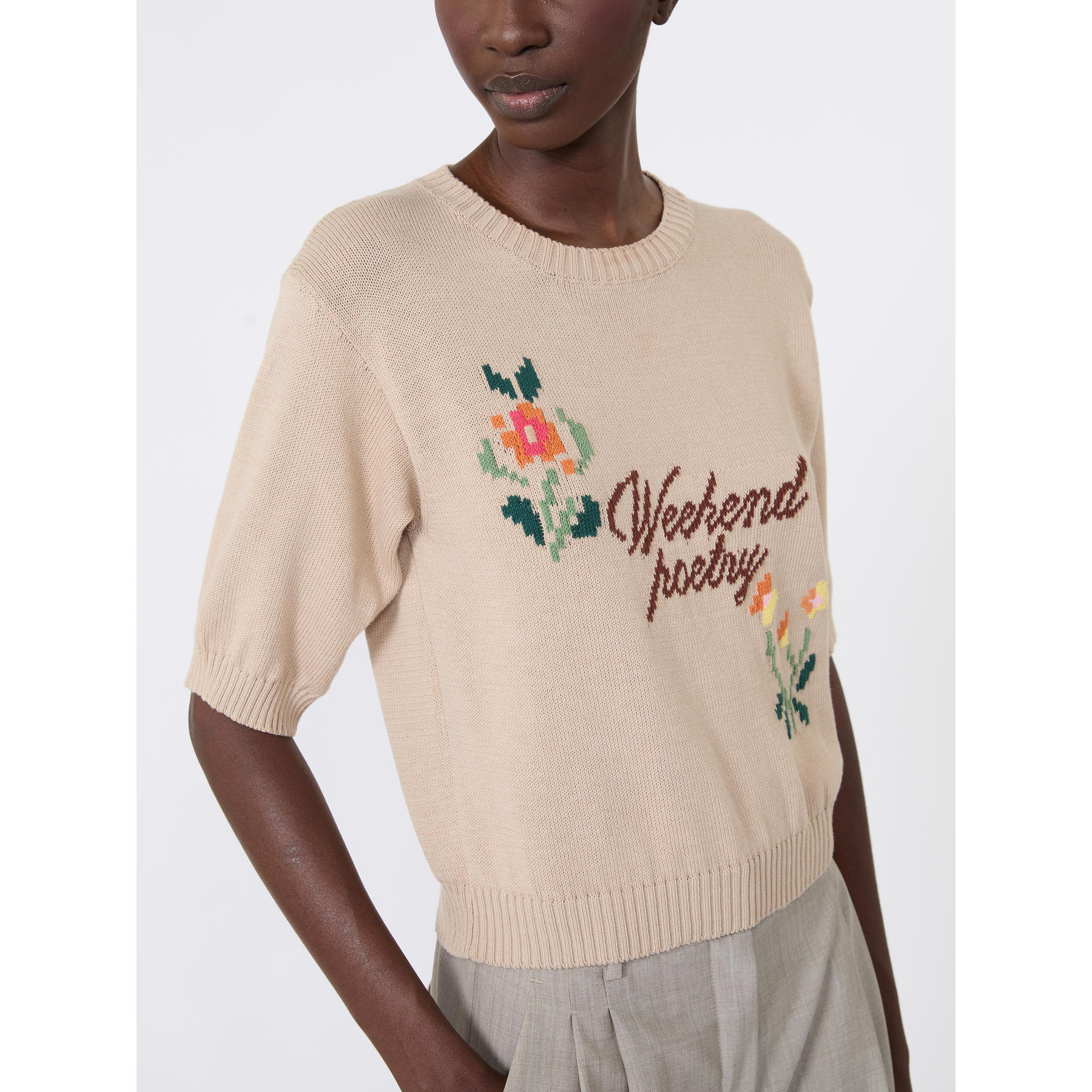 1FA1025-050 [MAX MARA WEEKEND]  上衣 米色 #262536619160020 (EU)