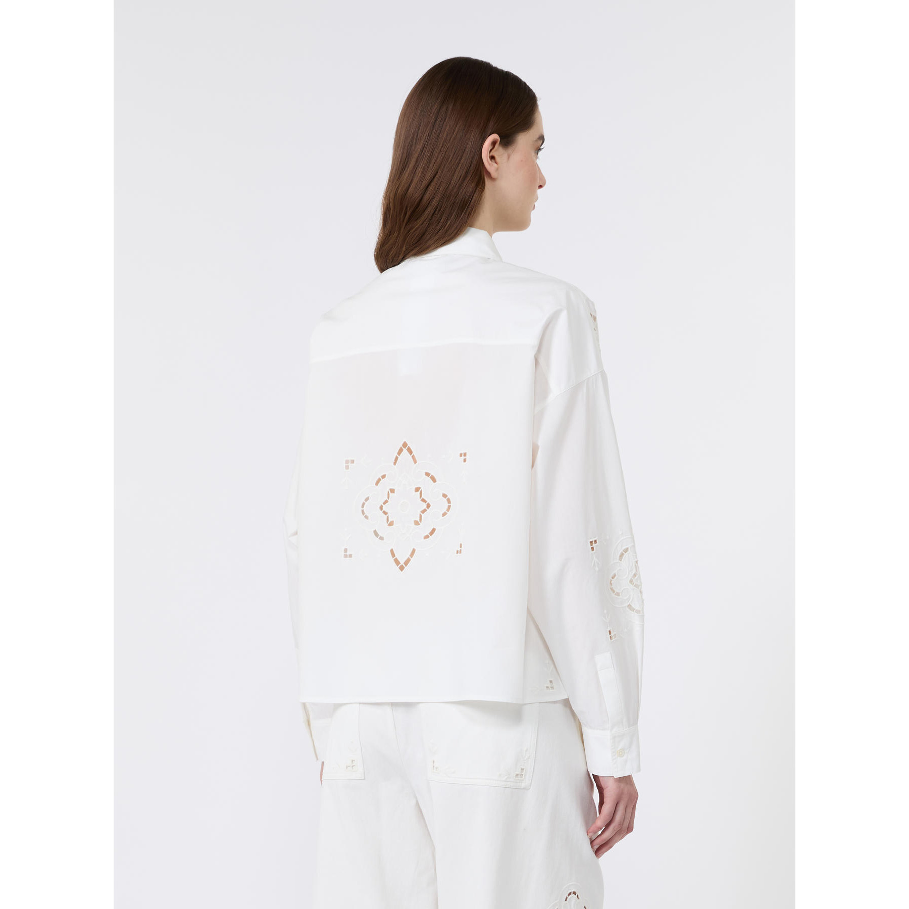 1FA1025-048 [MAX MARA WEEKEND] WKDARIANO 上衣 白色 #2625116021600001 (EU)