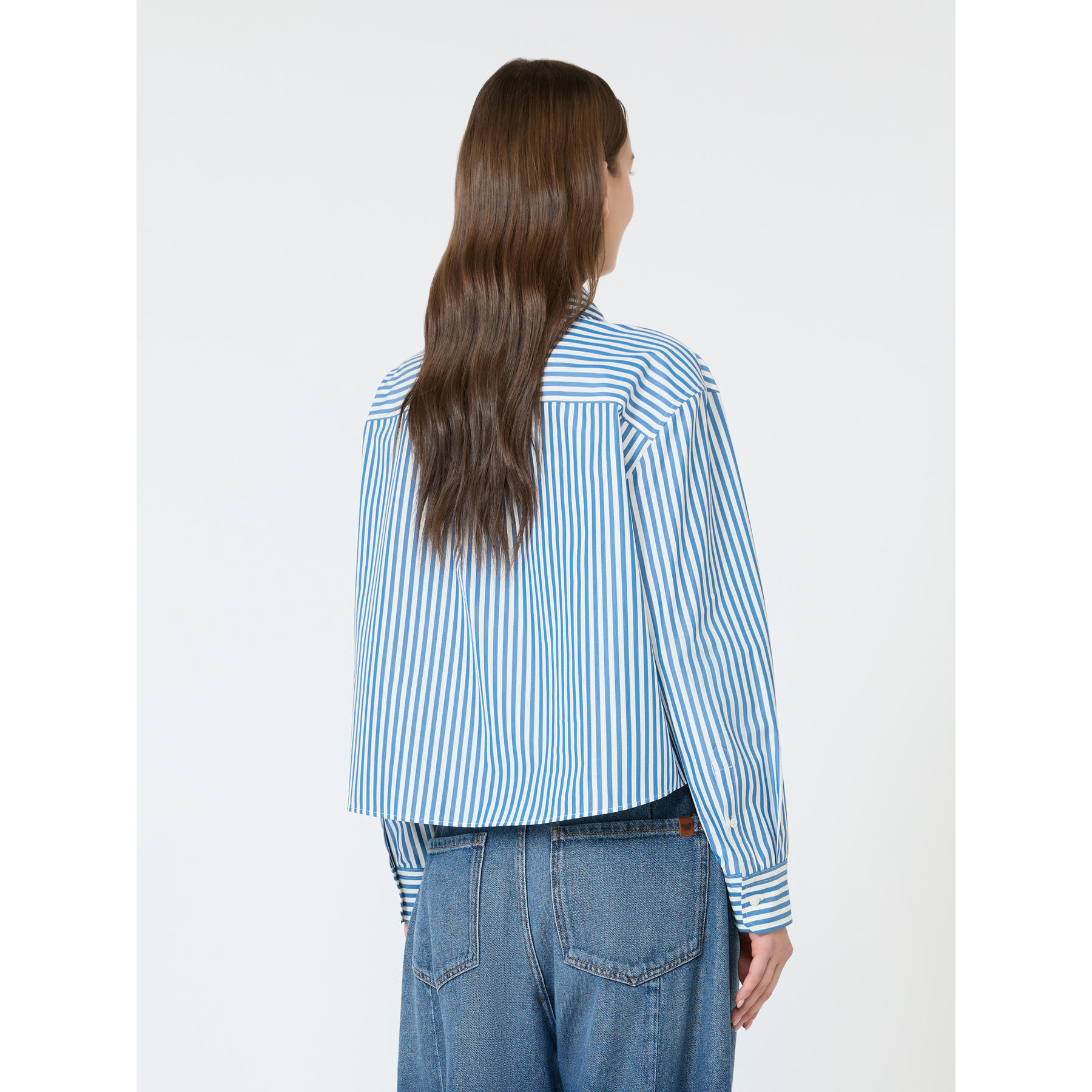 1FA1025-049 [MAX MARA WEEKEND] WKDPANETTO 上衣 藍色 #2625116101600003 (EU)